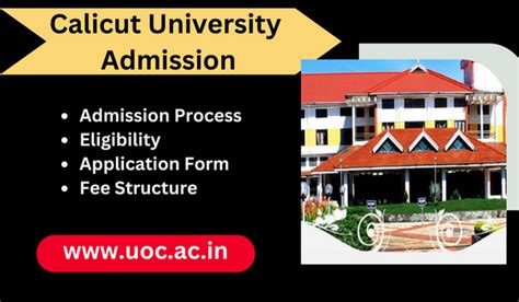 Calicut University Admission 2021 For UG And PG Courses Last Date M.
